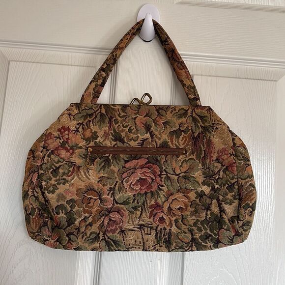 Floral Tapestry Handbag - Picture 4 of 9